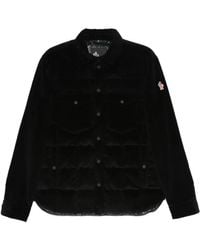 Moncler - Gelt Corduroy Down Shirt Jacket - Lyst