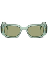 Prada - Gafas de sol Prada PR 17WS con montura rectangular - Lyst