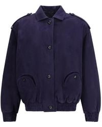 Blazé Milano - Charlie Epaulettes Bomber Jacket - Lyst
