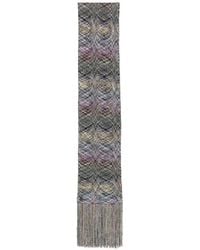 Missoni - Zigzag Fringed Scarf - Lyst