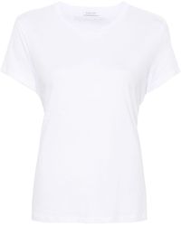 Patrizia Pepe - Camiseta con detalle de aberturas - Lyst