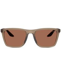 Prada Linea Rossa - Square-Frame Sunglasses - Lyst