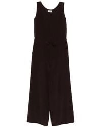 P.A.R.O.S.H. - Sweet Drawstring Sleeveless Jumpsuit - Lyst