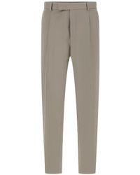 PT Torino - Pleated Tailored Trousers - Lyst
