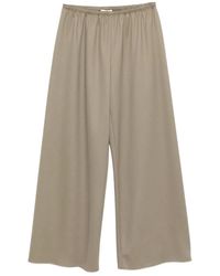 The Row - Gala Elasticated-Waist Trousers - Lyst