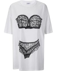 VAQUERA - Trompe L'Oeil-Print T-Shirt - Lyst