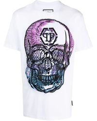 Philipp Plein - Ss Skull Round-Neck T-Shirt - Lyst