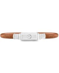 Marie Lichtenberg - Diamond Lasso Leather Bracelet - Lyst