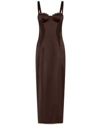 Nicholas - Dominique Lace-Detail Maxi Dress - Lyst