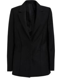 Givenchy - Blazer À Détail De Corset - Lyst