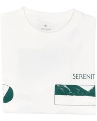 Snow Peak - Print-Detail Short-Sleeve T-Shirt - Lyst