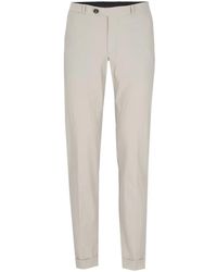 Rrd - Logo-Patch Turn-Up Trousers - Lyst