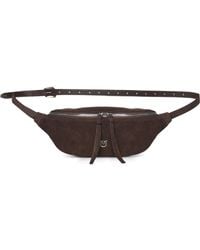 Pinko - Zipped Leather Belt Bag - Lyst