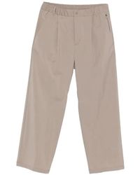 Herno - Pleated Elasticated-Waist Trousers - Lyst