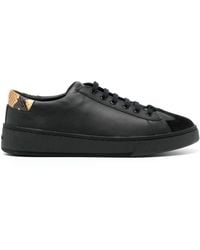 Bally - Python-print Leather Sneakers - Lyst