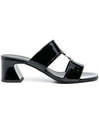 Ferragamo - Double-Strap Sandals - Lyst