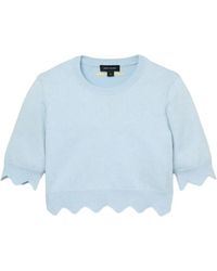 Marc Jacobs - Pull Daisy À Bords Festonnés - Lyst