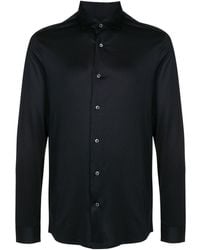 Emporio Armani - Camisa de manga larga - Lyst