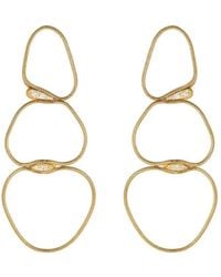 Fernando Jorge - 18K Fluid Diamond Earrings - Lyst