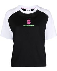 Gcds - Slogan-print T-shirt - Lyst