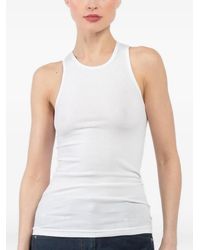 Tibi - Ribbed Tank Top - Lyst