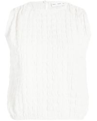 Proenza Schouler - Bradley Textured Crew-Neck Top - Lyst