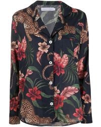 Desmond & Dempsey - Soleia Long Pyjama Set - Lyst