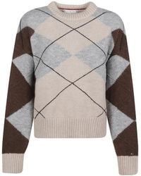 Tommy Hilfiger - Jersey de punto a rombos - Lyst