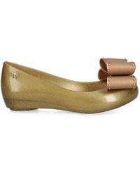 Melissa - Ballerines Pailletées À Détail De Nœud - Lyst