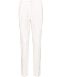 Incotex - Mid-rise Pleated Tapered Trousers - Lyst