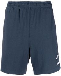 Harmony - Logo-Print Cotton Track Shorts - Lyst
