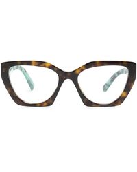 Prada - Pr 09Yv Square-Frame Glasses - Lyst