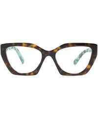 Prada - Pr 09Yv Square-Frame Glasses - Lyst