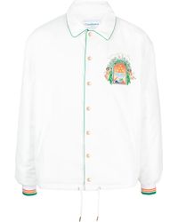 Casablancabrand - Graphic-print Shirt Jacket - Lyst
