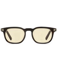 Tom Ford - Alternative Fit Rectangular-Frame Sunglasses - Lyst