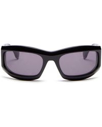Marcelo Burlon - Catemu Rectangle-frame Tinted Sunglasses - Lyst