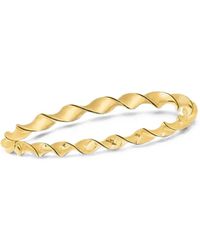 Cicada Jewelry - Twist Enamel Bracelet - Lyst