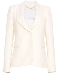 Adam Lippes - Single-Breasted Tuxedo Blazer - Lyst