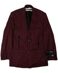 Off-White c/o Virgil Abloh - Single-Breasted Blazer - Lyst