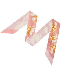 Furla - Metropolis Floral-Print Scarf - Lyst
