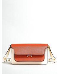 Marni - Trunk Leather Shoulder Bag - Lyst