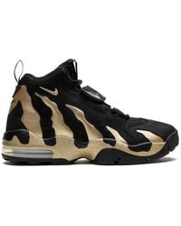 Nike - Nubuck Leather Swoosh Air Max Sneakers - Lyst