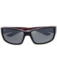 Maui Jim - Localkine Rectangle-Frame Sunglasses - Lyst