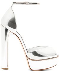 Casadei - 140Mm Platform Heeled Sandals - Lyst