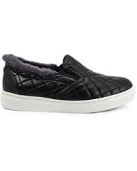 Madison Maison - Quilted Shearling Sneakers - Lyst