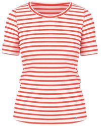 Marc Cain - Striped T-Shirt - Lyst