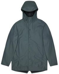 Rains - Veste À Boutons Pression - Lyst