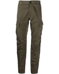 C.P. Company - Logo-patch Cargo Trousers - Lyst