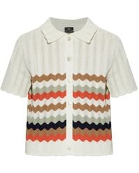 Paul Smith - Zigzag-Pattern Crochet Shirt - Lyst