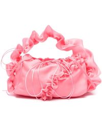 Cecilie Bahnsen - Umi Silk Top Handle Bag - Lyst